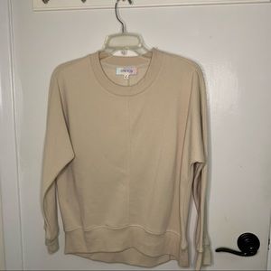 Beige Crewneck Sweater NWT